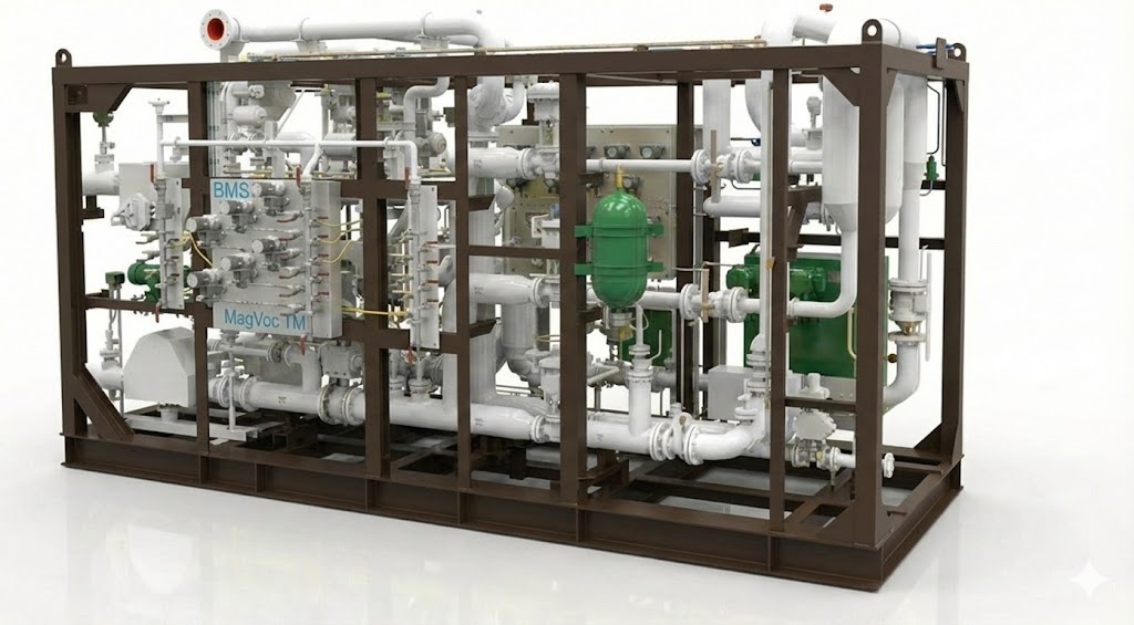 MagVoc Solvent Recovery Machine